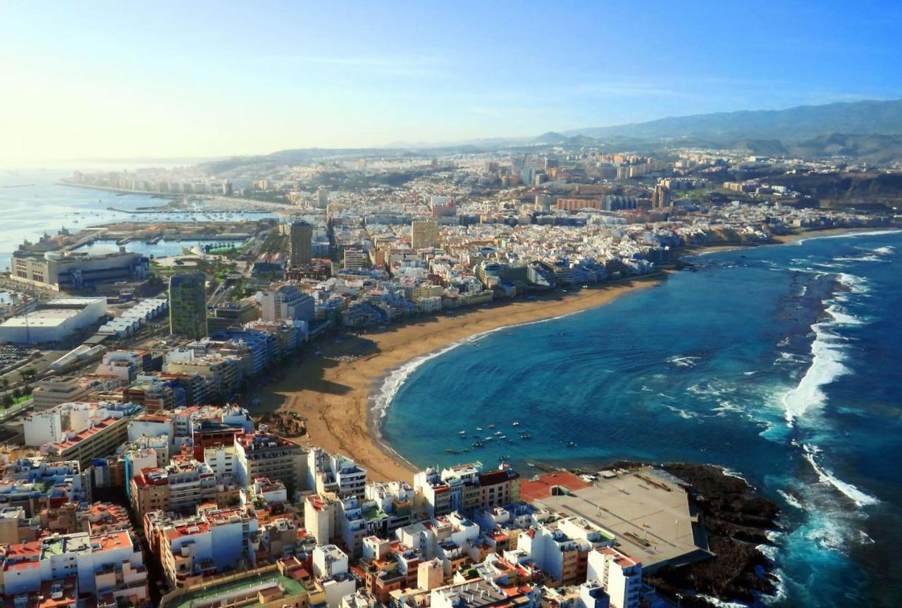 ラスパルマス・デ・グランカナリアPlaya De Las Canteras-Miradorアパートメント エクステリア 写真